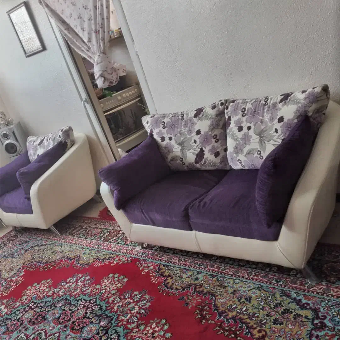 مبل هفت نفره|مبلمان خانگی و میز عسلی|شاهین‌شهر, شهرک پردیس|دیوار