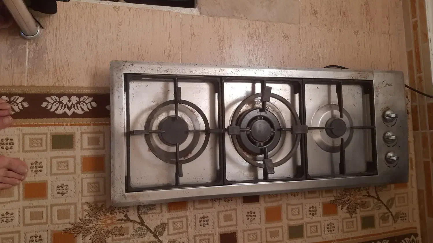 گاز رو میزی ۳ شعله|اجاق گاز و لوازم برقی پختوپز|رشت, کوی بیانی|دیوار