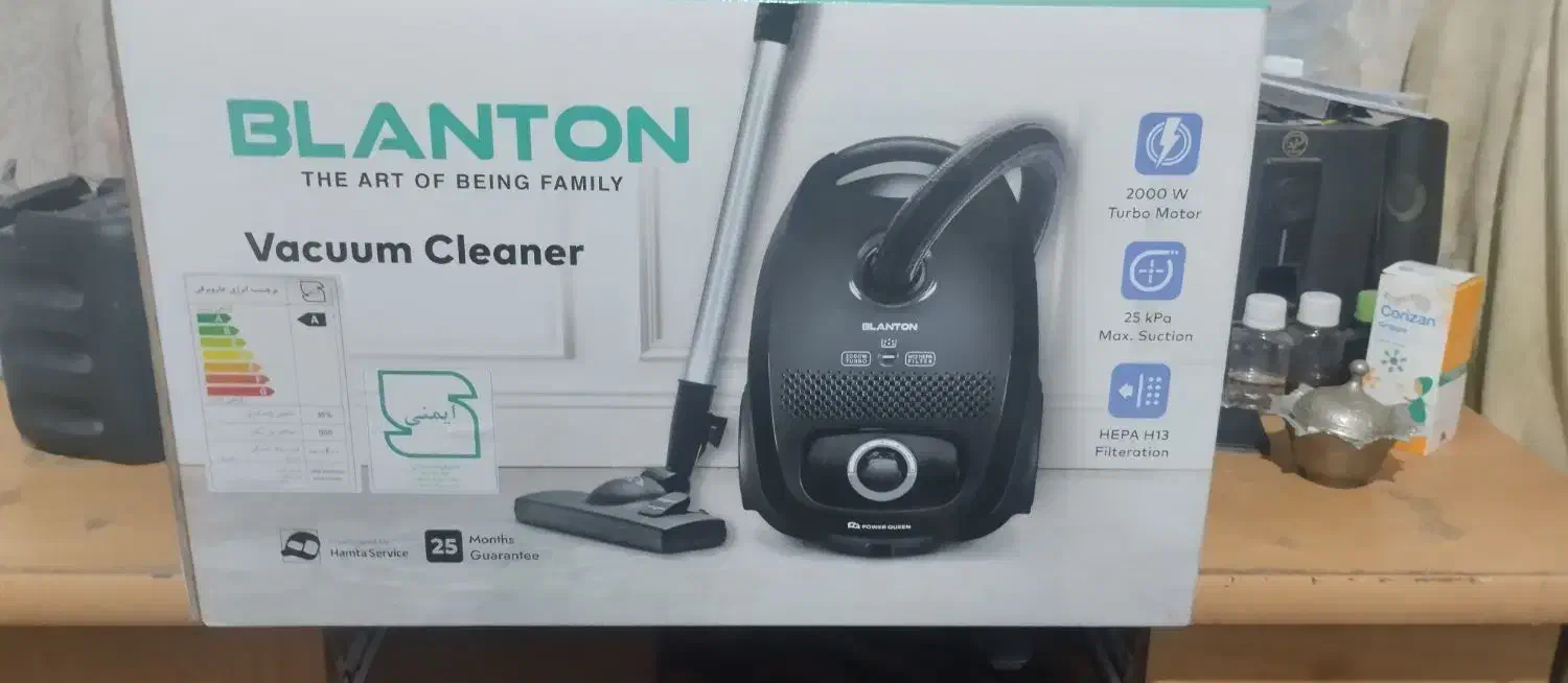 جاروبرقی بلانتون مشکی|جاروبرقی، جارو شارژی، بخارشو|مینودشت, |دیوار