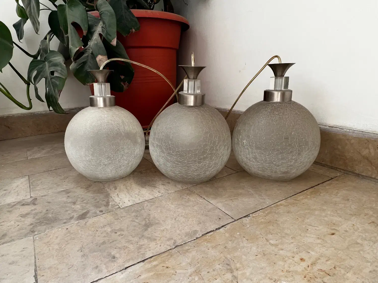 لوستر حبابی|لوستر و چراغ آویز|تهران, سوهانک|دیوار