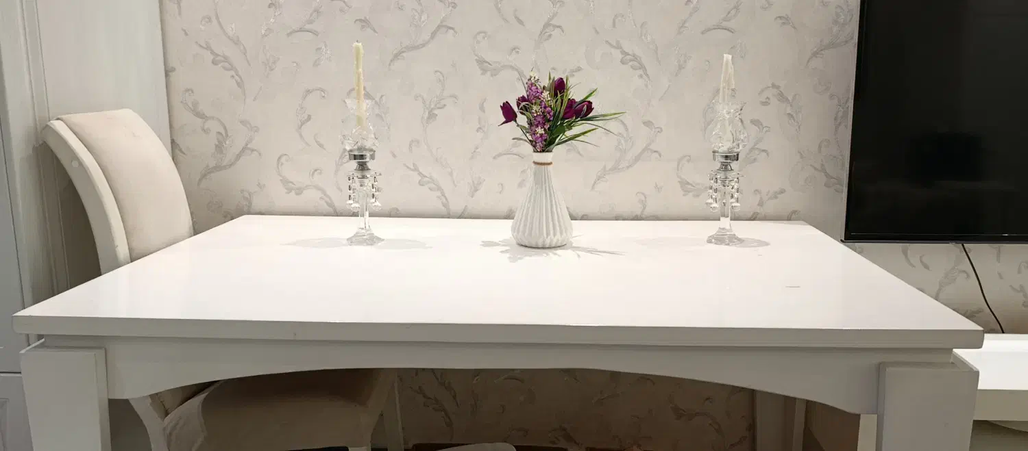 میز ناهارخوری|میز و صندلی غذاخوری|رشت, رودباری|دیوار