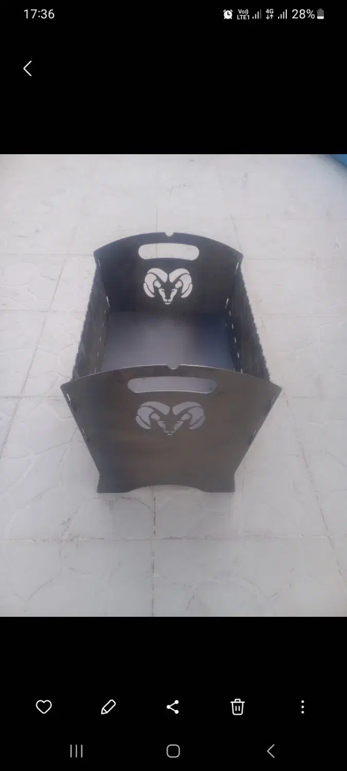 منقل کبابی تاشو|اجاق گاز و لوازم برقی پختوپز|فامنین, |دیوار