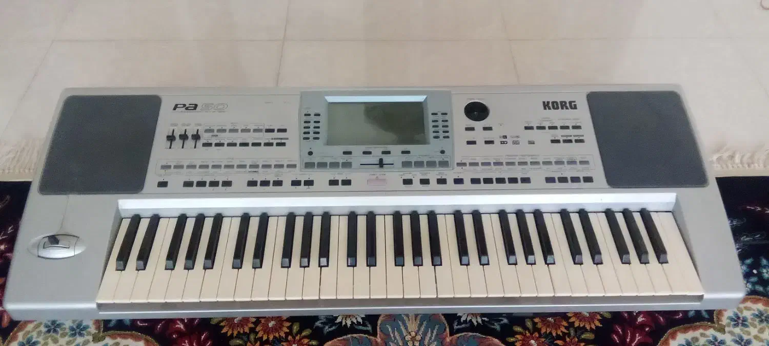 ارگ pa50 تبدیل به80|پیانو، کیبورد، آکاردئون|کاشمر, |دیوار