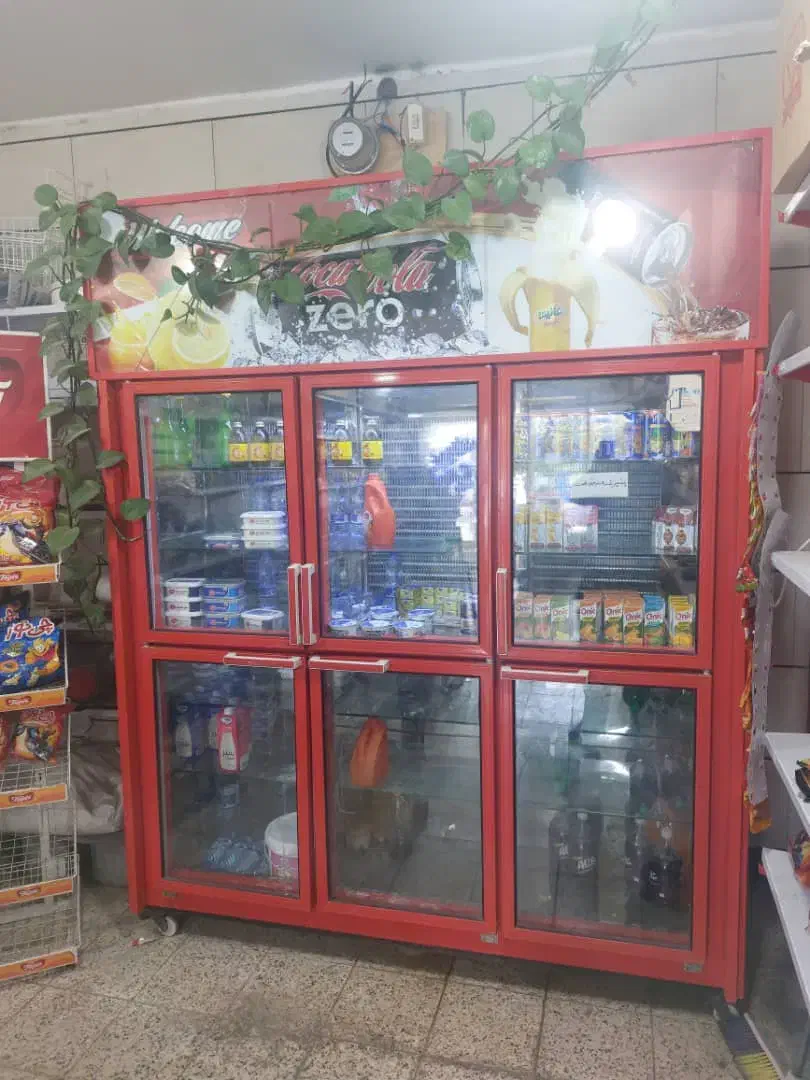 یخچال سوپرمارکت 6 در|یخچال و فریزر|باغ ملک, |دیوار