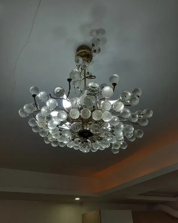 لوستر ۸ شعله|لوستر و چراغ آویز|تهران, خاک سفید|دیوار