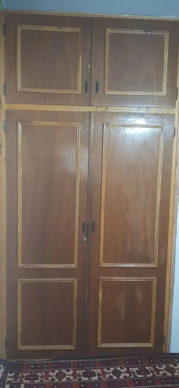 درب کمد دیواری دوعدد چوبی سهیوسالم|جاکفشی، کمد، دراور|قوچان, |دیوار