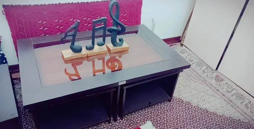 میز جلو مبلی  و عسلی|مبلمان خانگی و میز عسلی|گمیشان, |دیوار