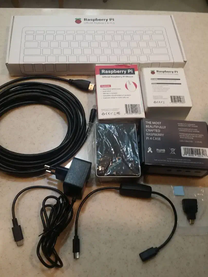 دستگاه کامل رزبری پای ۴مدل B|قطعات و لوازم جانبی رایانه|تهران, پاسداران|دیوار