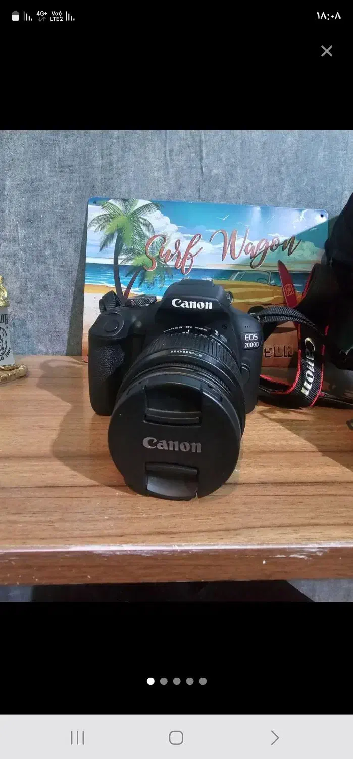 دوربین عکاسی و فیلمبرداری  canon لنز ۱۸-۵۵|دوربین عکاسی و فیلم‌برداری|تهران, یوسف‌آباد|دیوار