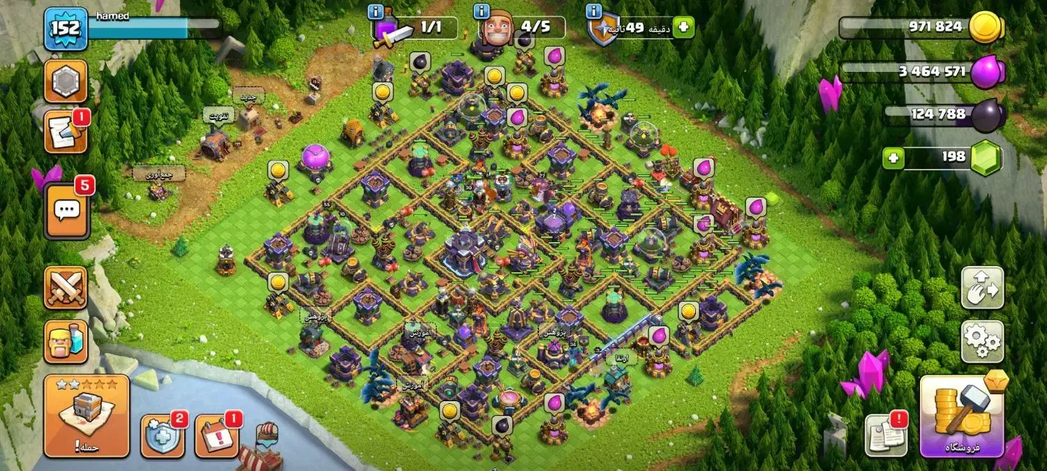 اکانت کلش تان 15|کنسول، بازی ویدئویی و آنلاین|خاش, |دیوار