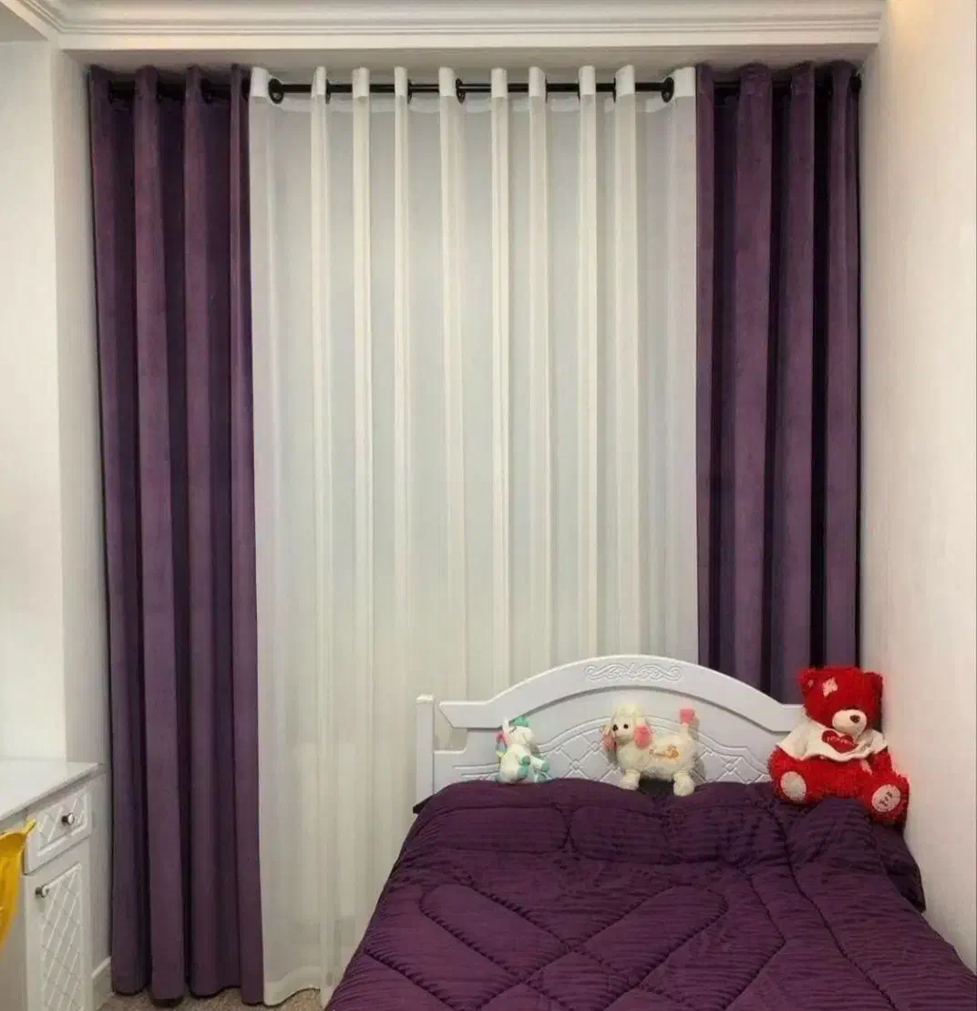 پرده ویژه مستاجر ها|پرده، رانر، رومیزی|مشهد, فاطمیه|دیوار