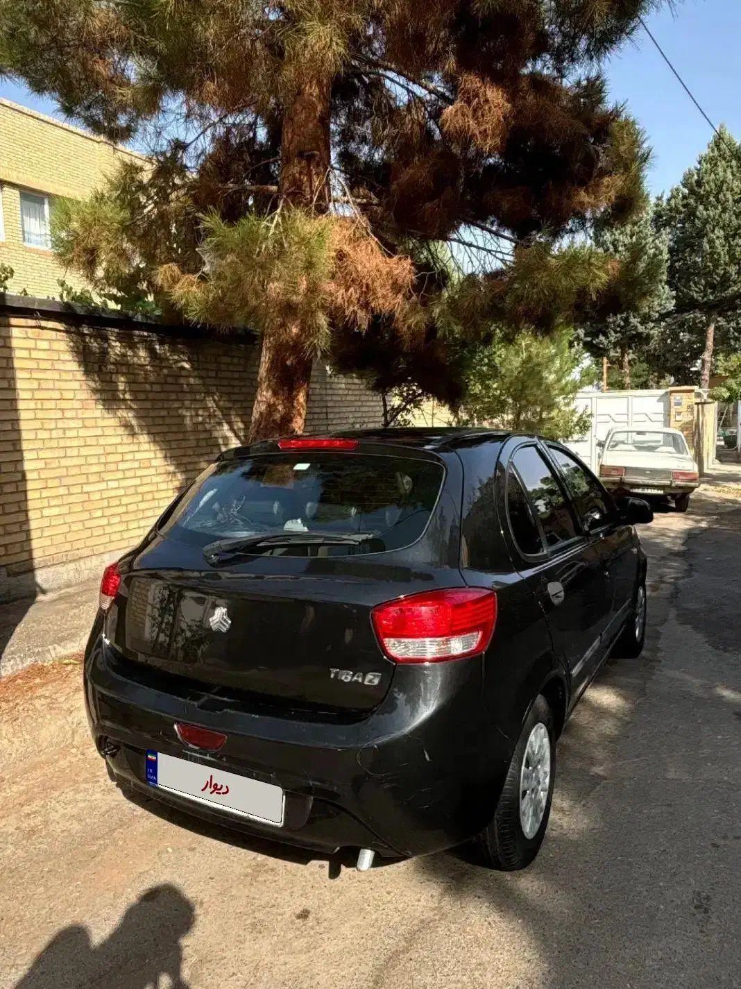 تیبا ۲ مشکی ۹۸|خودرو سواری و وانت|بهشهر, |دیوار