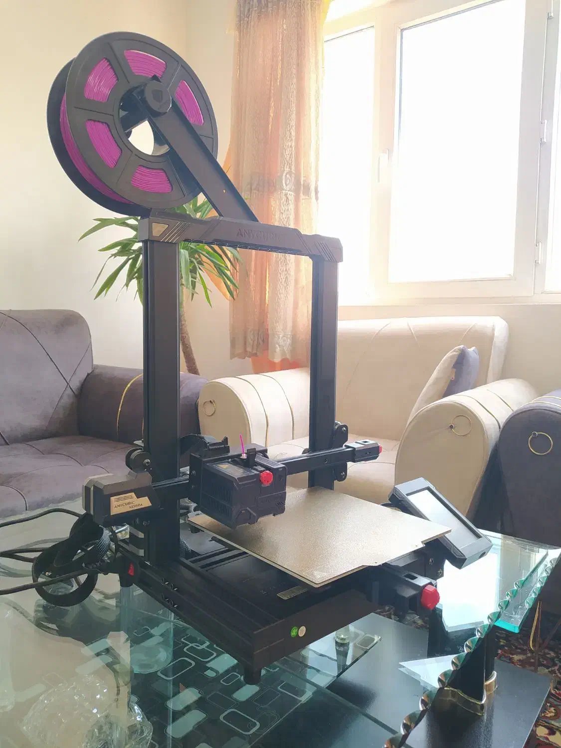 دستگاه پرینتر 3بعدی فیلامنتی انیکیوبیک کبرا|ماشین‌آلات صنعتی|فولادشهر, مسکن مهر فولادشهر|دیوار