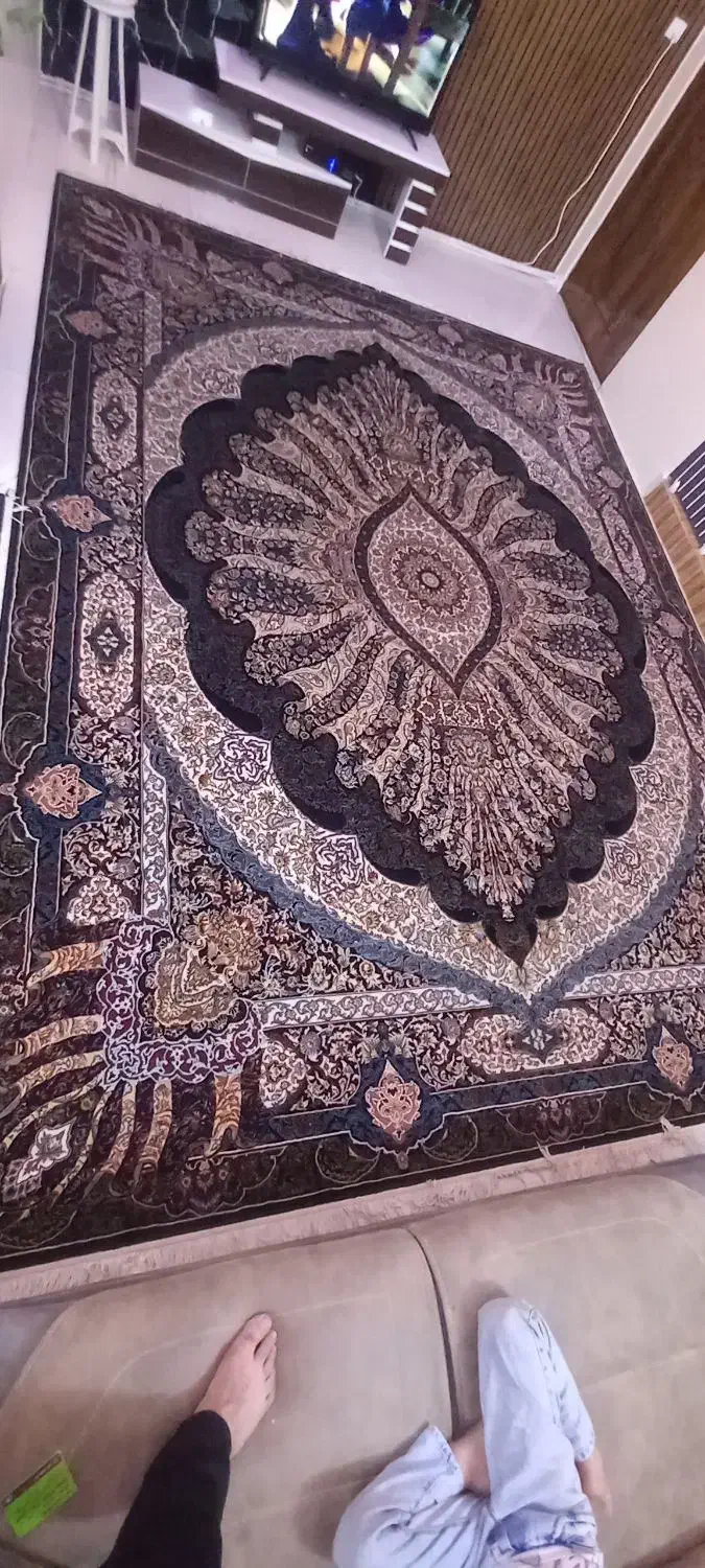 ۲ تخته فرش ۱۲متری نگین مشهد ۷۰۰شانه|فرش|مشهد, طبرسی شمالی|دیوار