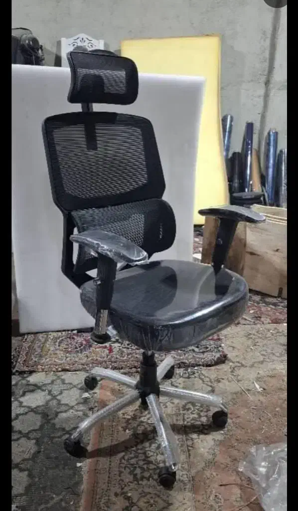 صندلی مدیریت پشت توری|صندلی و نیمکت|چهاردانگه (تهران), |دیوار