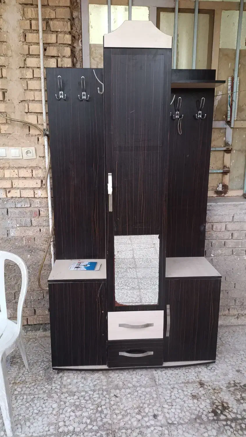 کمد جاکفشی|جاکفشی، کمد، دراور|شوشتر, |دیوار