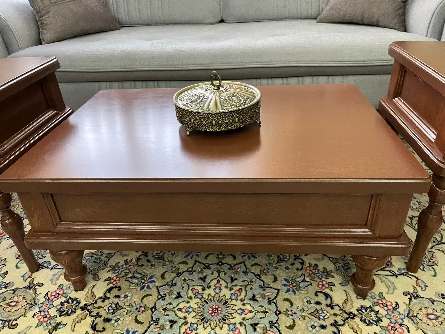 میز تک چوبی جلو مبلی (بدون عسلی)کشو دار|مبلمان خانگی و میز عسلی|ری, جوانمرد قصاب|دیوار