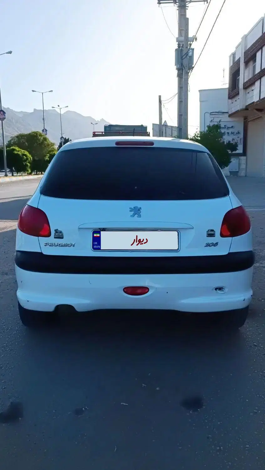 206 مدل98|خودرو سواری و وانت|فسا, |دیوار