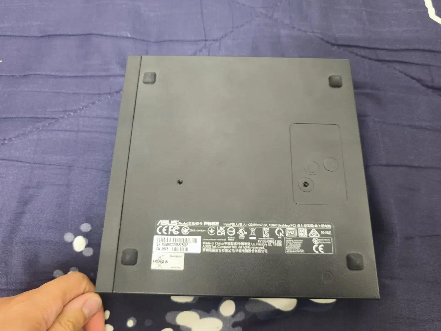 مینی کیس asus pb62|رایانه رومیزی|تهران, استاد معین|دیوار