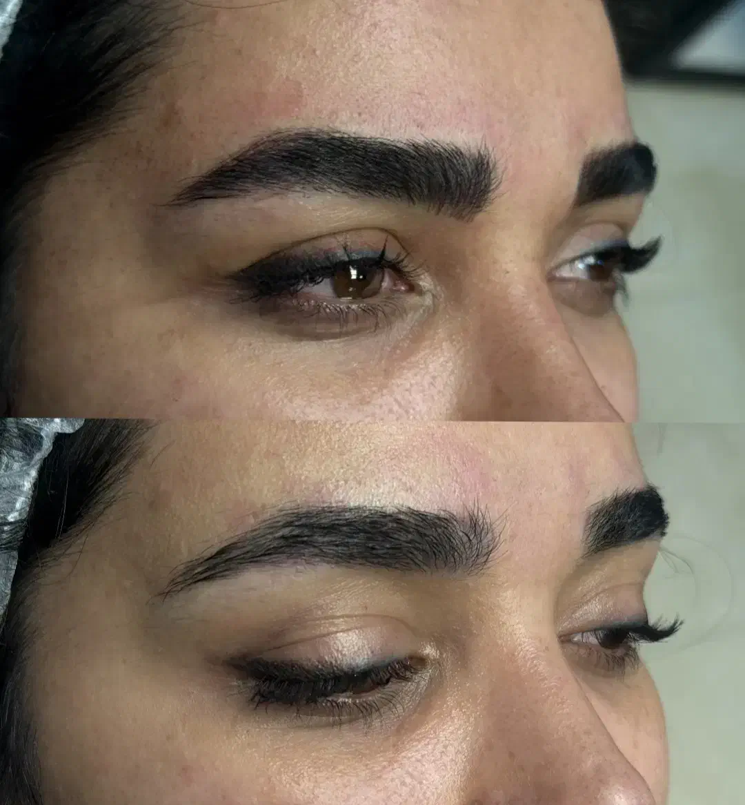 میکروبلیدینگ ابرو و بن مژه زیر ۱ ملیون تومان|خدمات آرایشگری و زیبایی|سلمان‌شهر, |دیوار