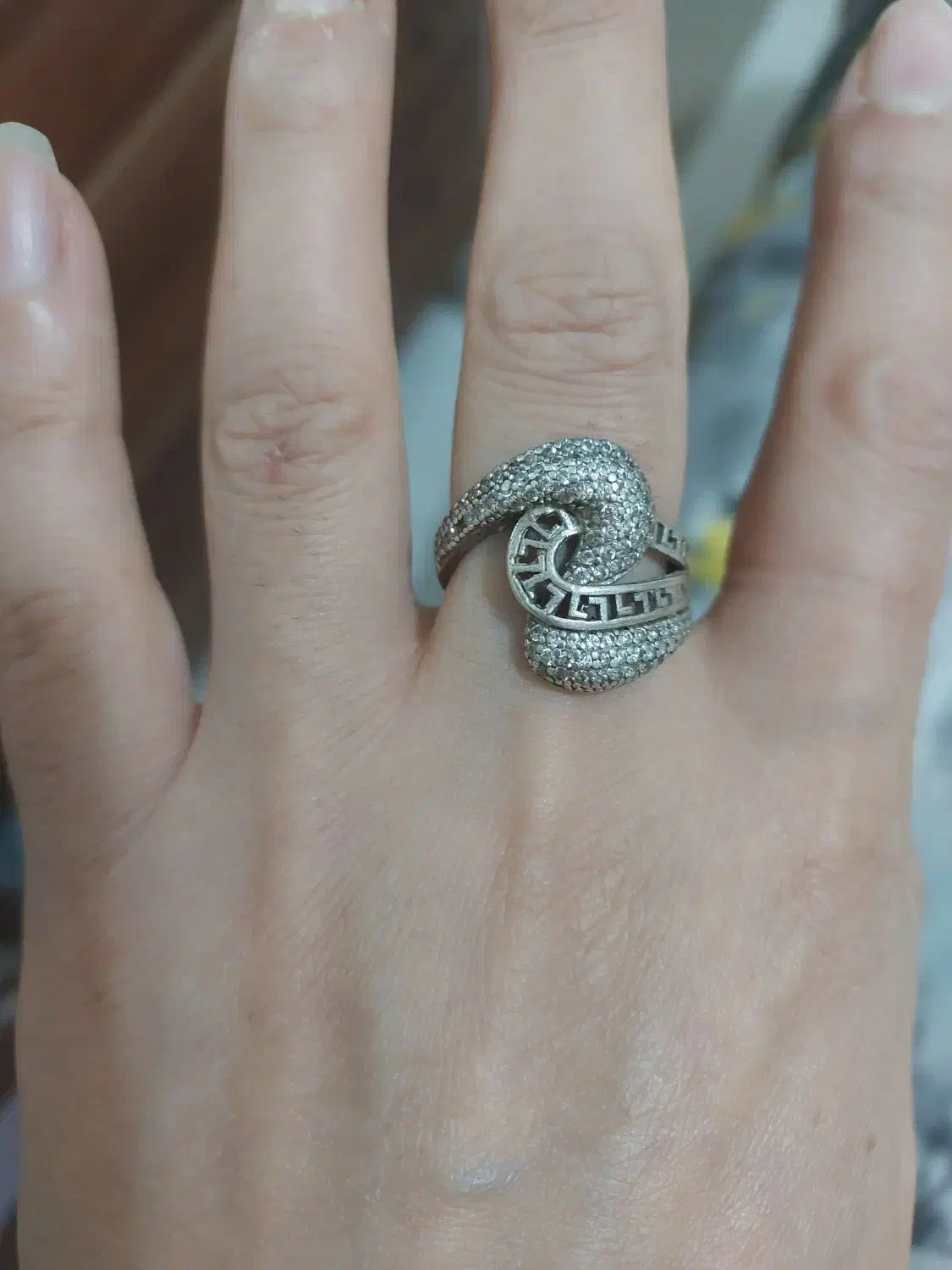 انگشتر نقره کاملا سالم نو وتمیز|جواهرات|کرج, حسین‌آباد|دیوار