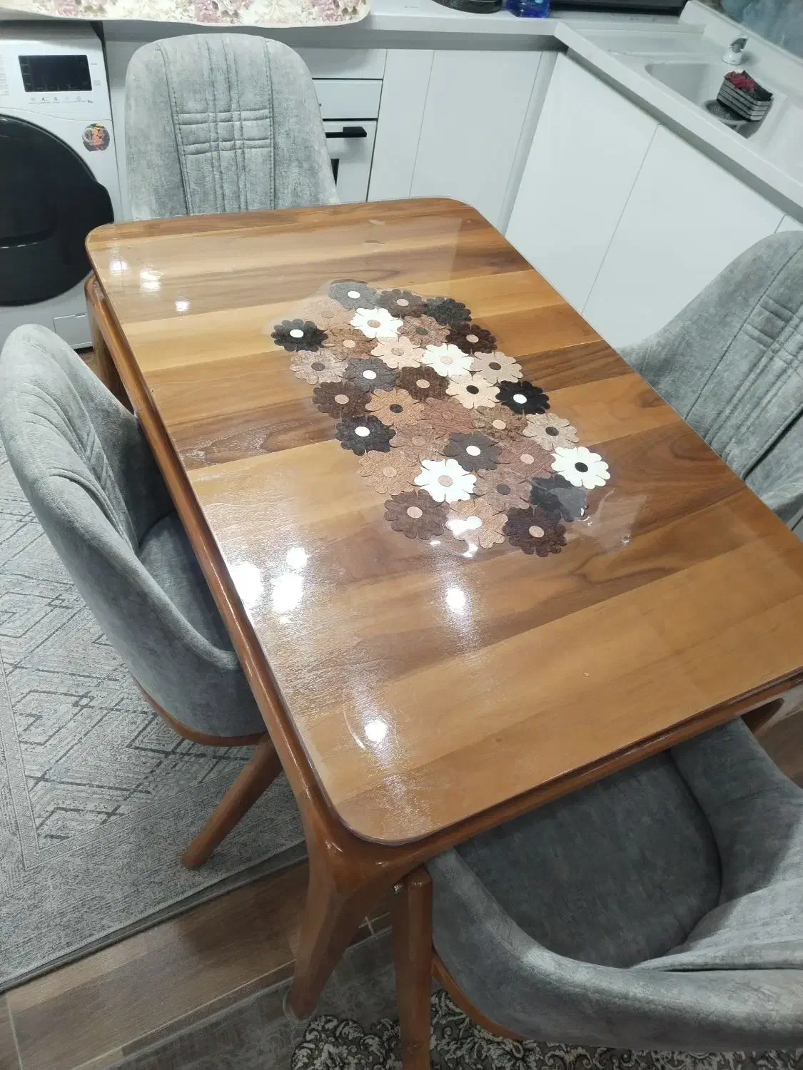 میز نهارخوری|میز و صندلی غذاخوری|مهاباد (آذربایجان غربی), |دیوار