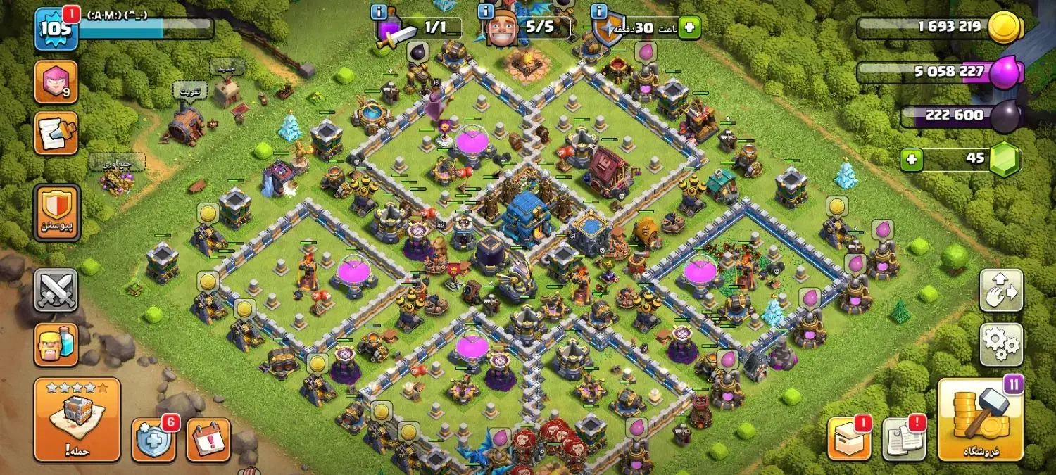 اکانت کلش تان|کنسول، بازی ویدئویی و آنلاین|بیرجند, |دیوار