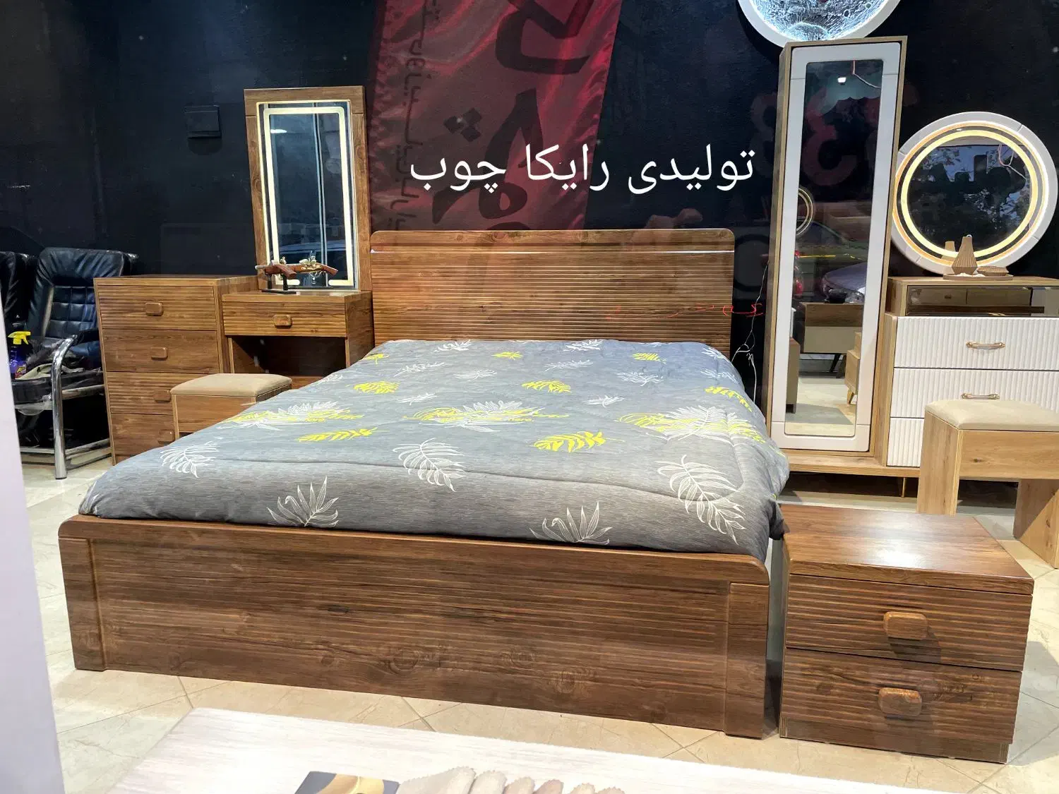 سرویس خواب .کامل    .ساده شیک .تولیدی رایکا|تخت و سرویس خواب|مشهد, گرجی علیا|دیوار