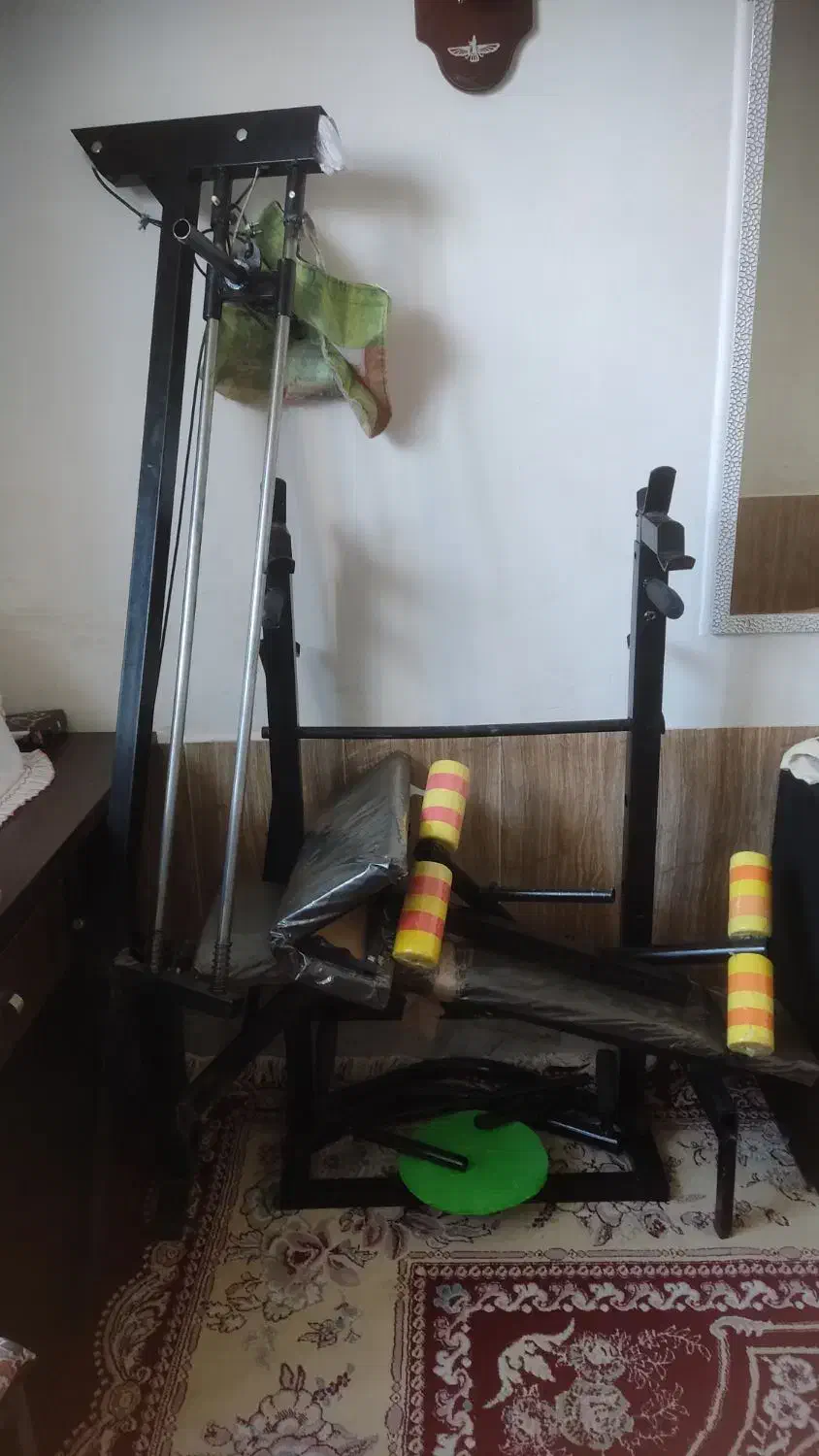 فروش دستگاه بدنسازی خانگی چند کاره|تجهیزات ورزشی|شیراز, دست خضر|دیوار