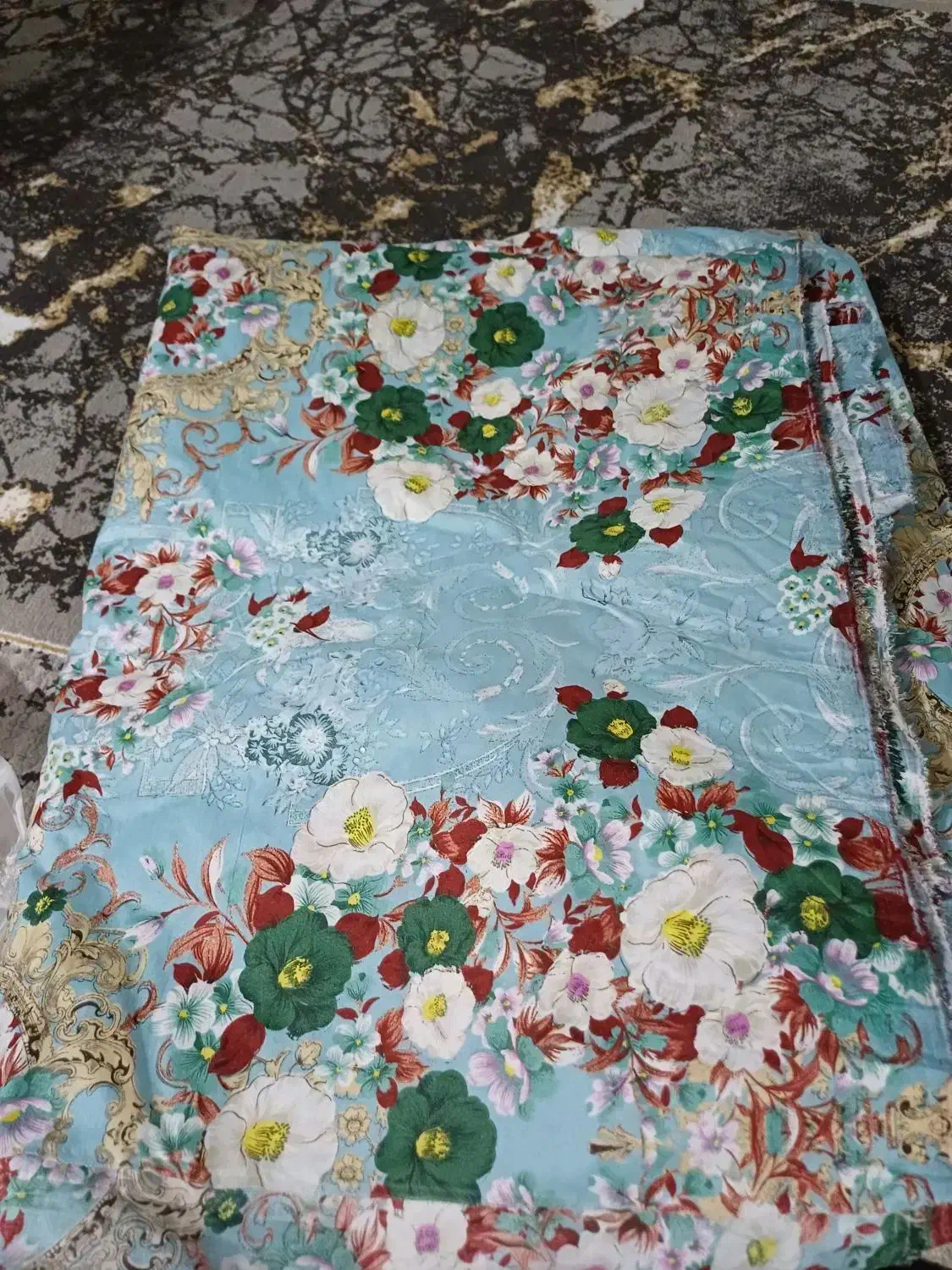 سلام دوستان پارچه نخی تازه زیر قیمت خریدمتری ۱۷۰|پرده، رانر، رومیزی|تهران, فرحزاد|دیوار