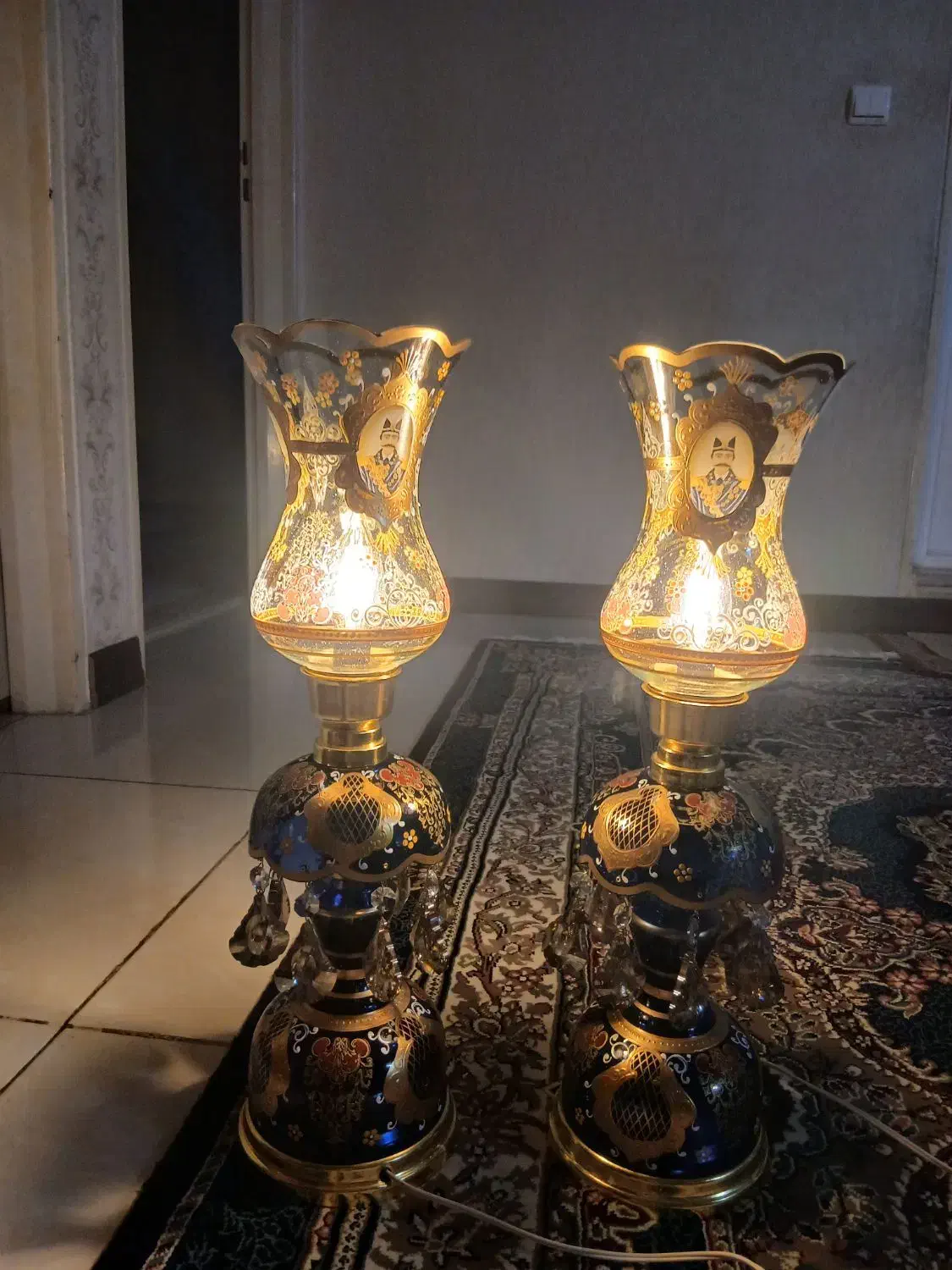 1جفت لاله شاه عباسی نو|چراغ خواب و آباژور|تهران, بریانک|دیوار