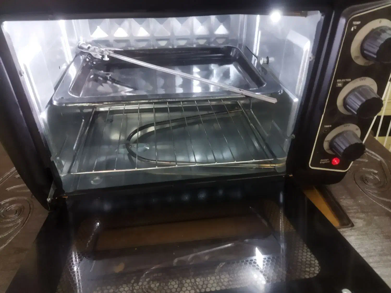 اون تستر بزرگ با جوجه گردون نو نو|اجاق گاز و لوازم برقی پخت‌وپز|قرچک, باقرآباد|دیوار