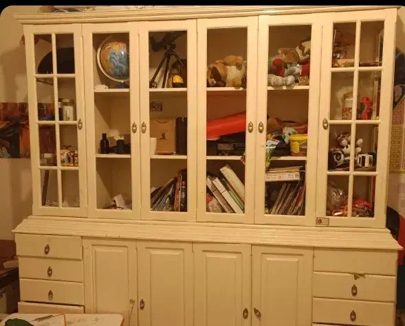 بوفه (ویترین) روسی جنس چوب|بوفه، ویترین، کنسول|بندر ماهشهر, |دیوار