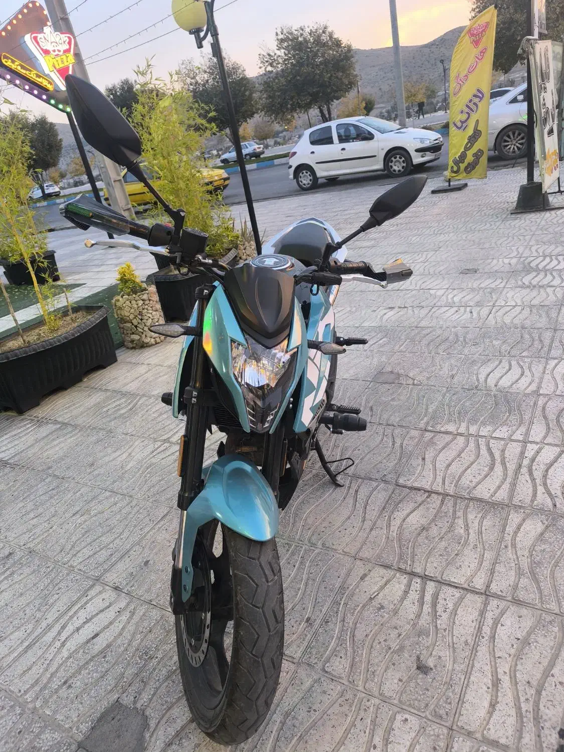 موتور cf 150|موتورسیکلت|صدرا-فارس, فاز ۱|دیوار