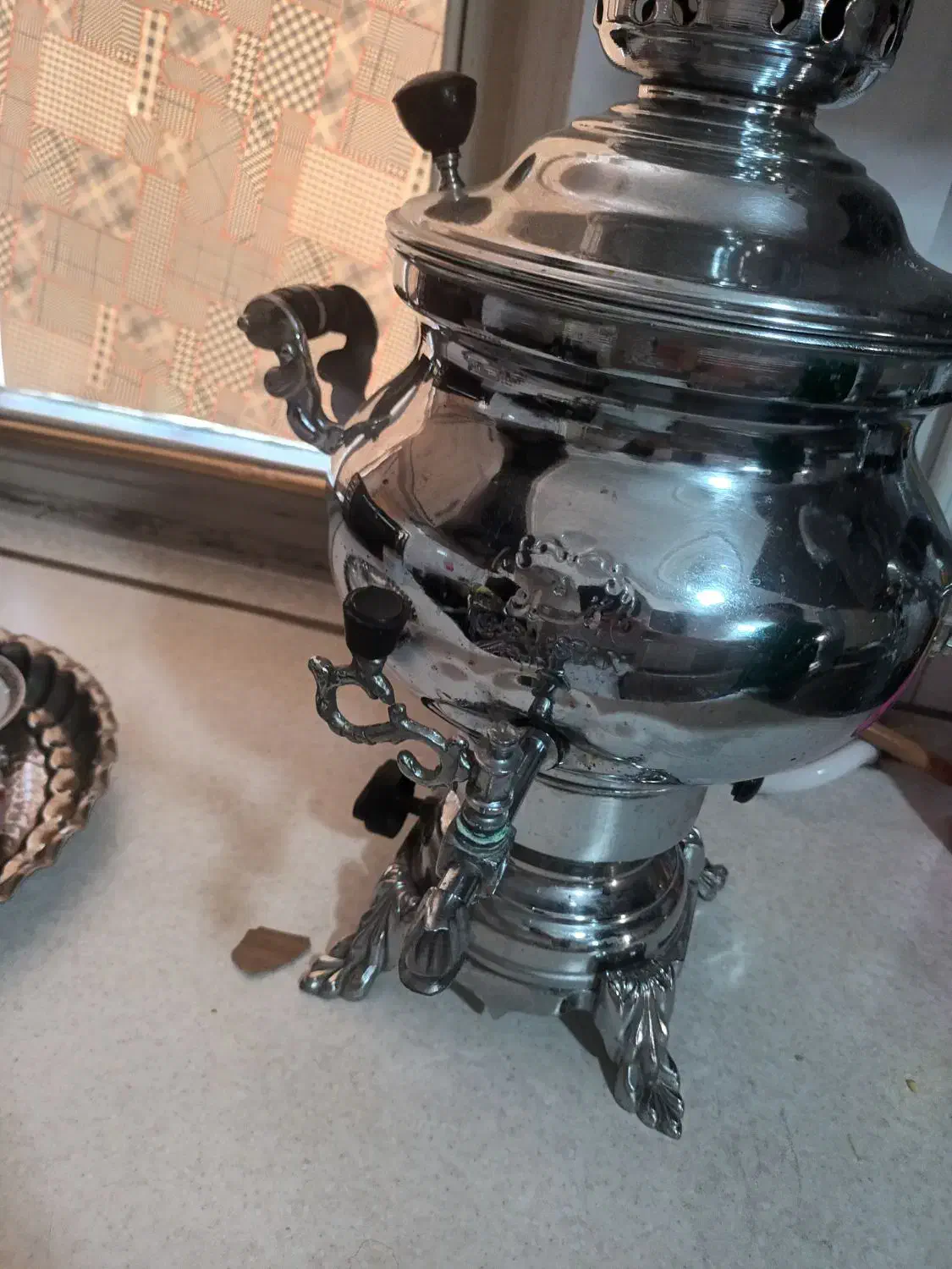 سماور ۶ لیتری سالم|سماور، چایساز، قهوهساز|تهران, یافت آباد جنوبی|دیوار