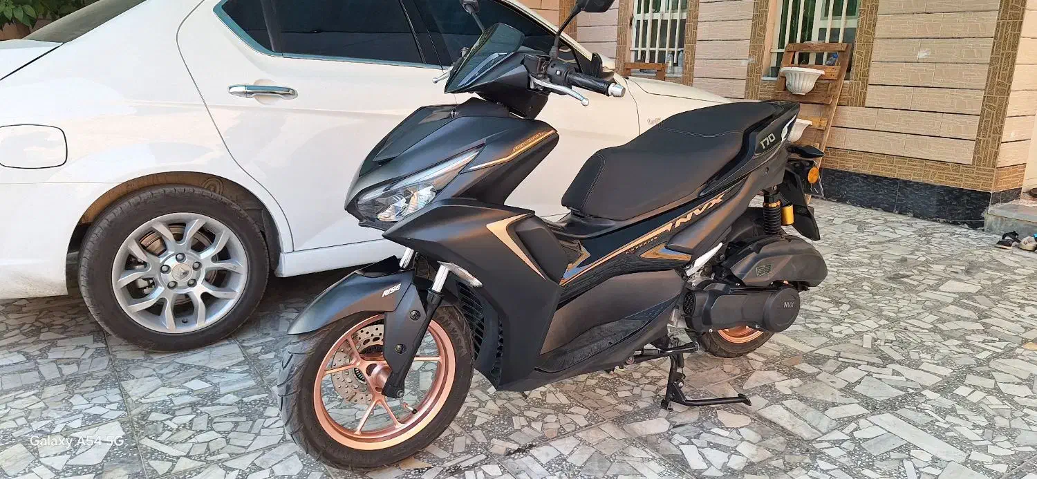 طرح ایروکس کبیر موتور Nvx 170|موتورسیکلت|دهدشت, |دیوار