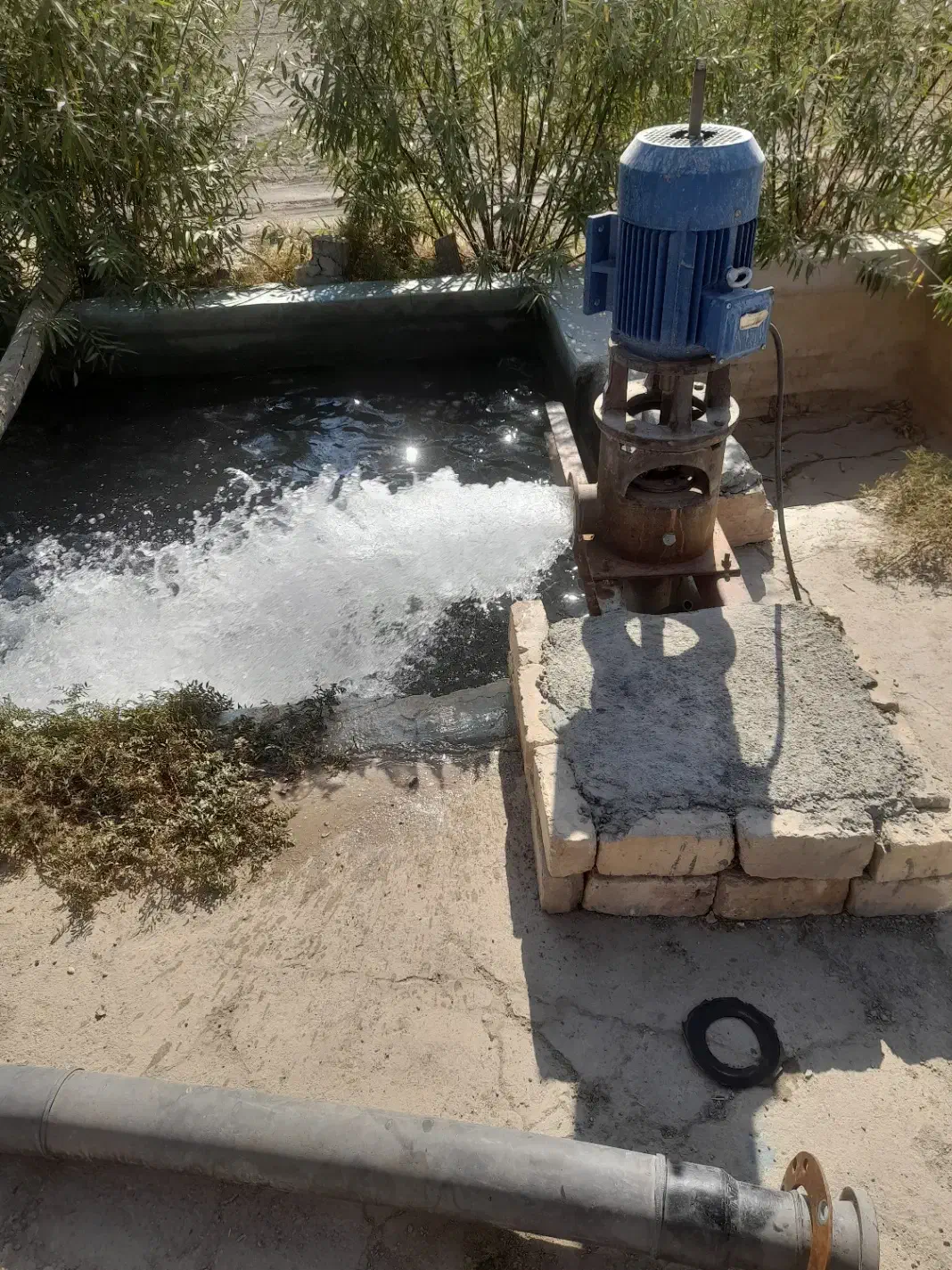 موتور آبکش با توربین چهار طبقه|ماشینآلات صنعتی|اصفهان, ارزنان|دیوار