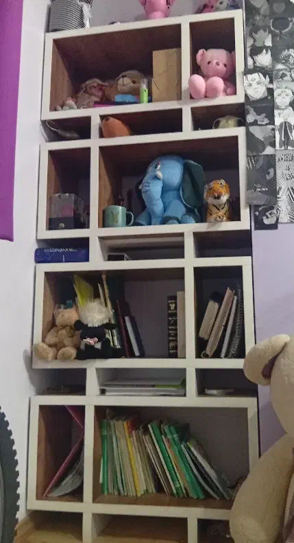 کتابخانه|کتابخانه، شلف، قفسه‌های دیواری|زنجان, |دیوار