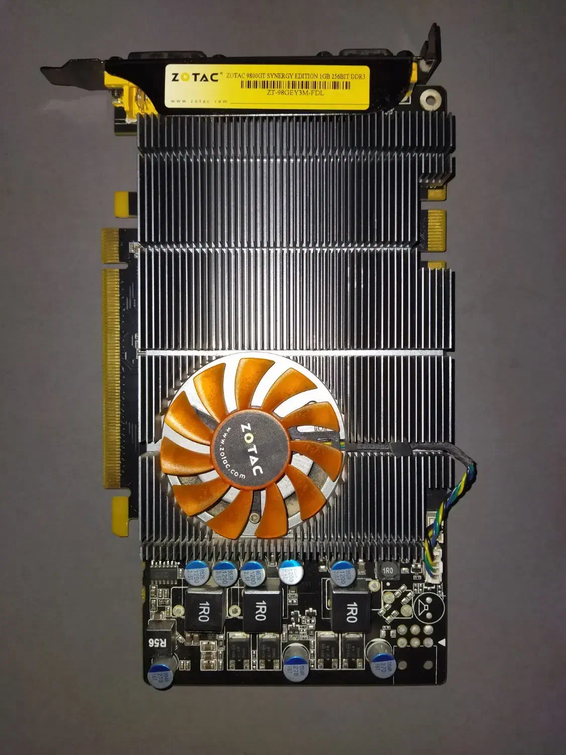 کارت گرافیک zotack 9800gt 1g|قطعات و لوازم جانبی رایانه|ری, شهادت|دیوار