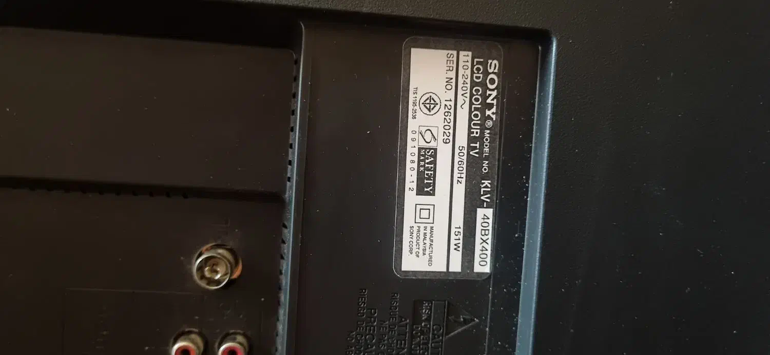 تلویزیون سونی اصل ۴۰ اینچ|تلویزیون و پروژکتور|قم, حنیف نژاد|دیوار