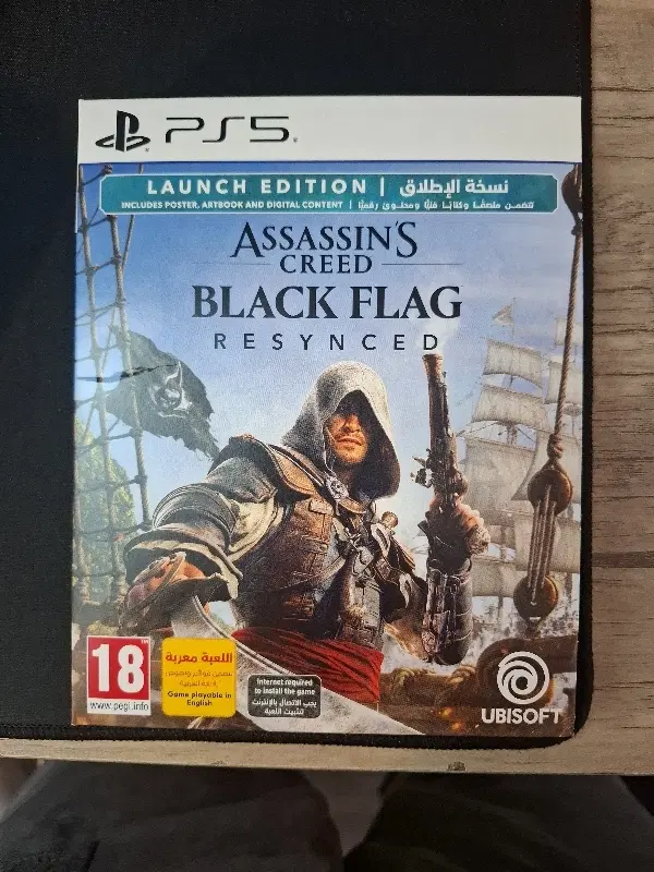 AC Blackflag Launch Edition PS5|کنسول، بازی ویدئویی و آنلاین|کرج, عظیمیه|دیوار