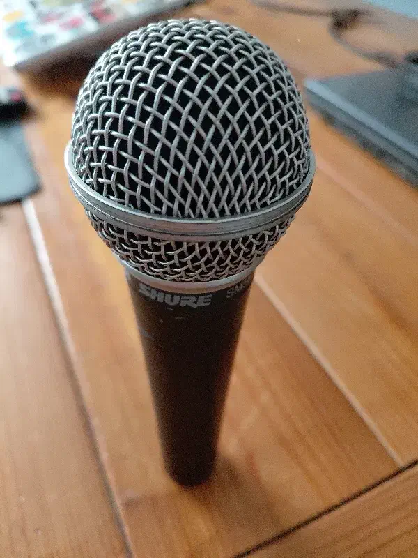 mic shure sm58میکروفن شور اس ام ۵۸|سیستم صوتی خانگی|تهران, جیحون|دیوار