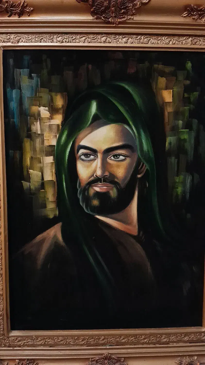 تابلو کاردست|تابلو، نقاشی، عکس|قم, جهان بینی|دیوار