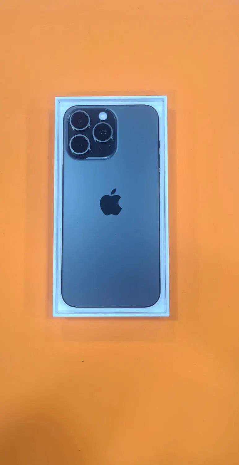 ایفون ۱۵ پرومکس۲۵۶ تک سیم کارت رجستر شده باتری ۱۰۰|موبایل|کرج, عظیمیه|دیوار