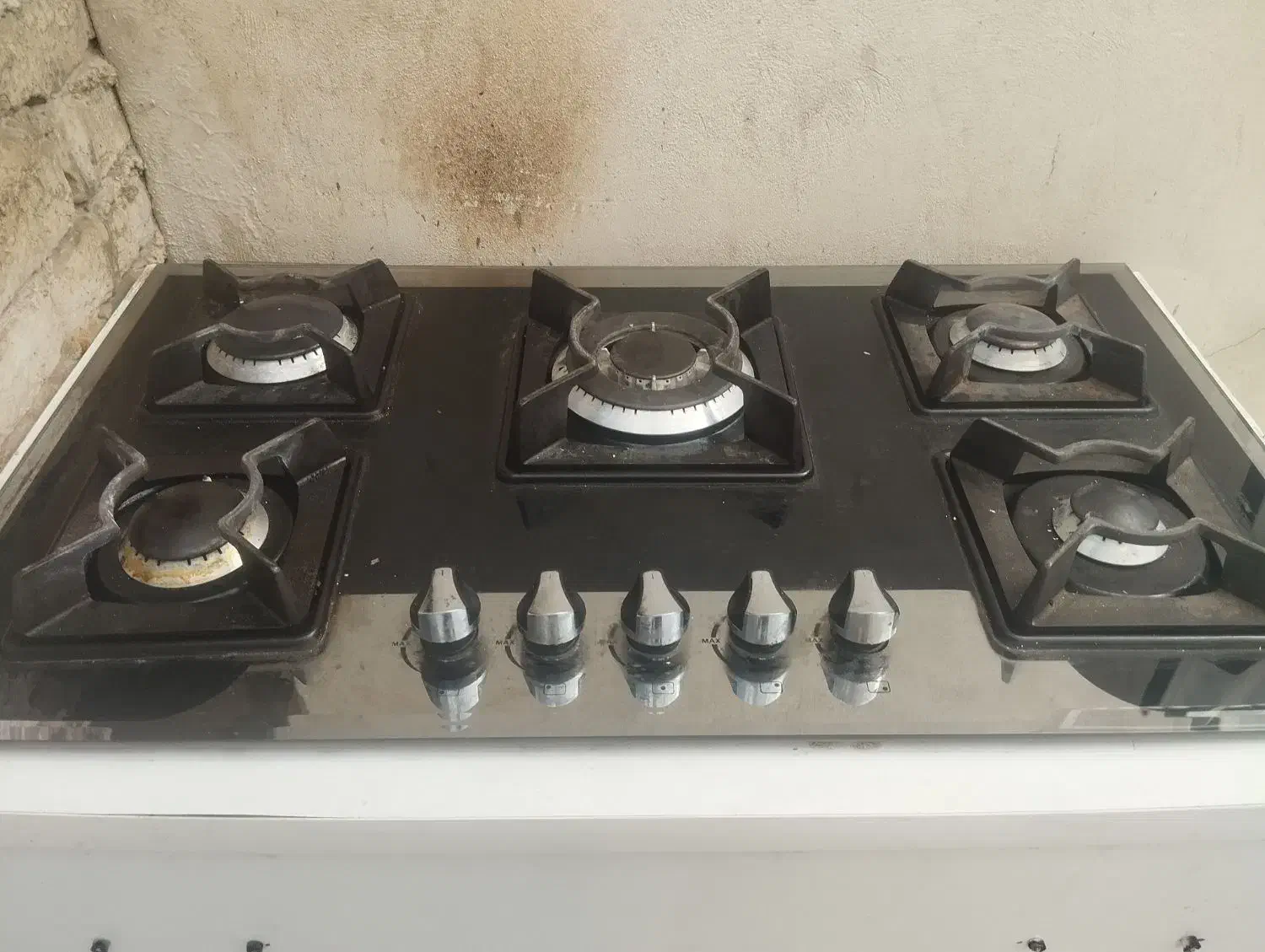 گازشیشه ای با میز سه کشویی|اجاق گاز و لوازم برقی پختوپز|مشهد, چهارچشمه|دیوار