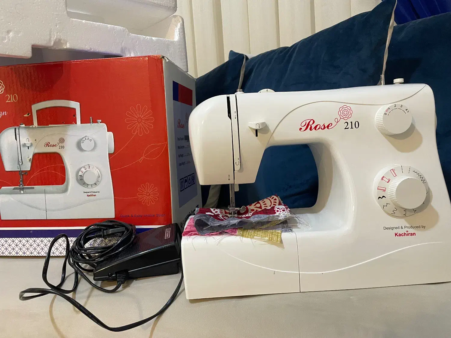 لوازم خانگی در حد نو نیم ساعت کارکرد|چرخ خیاطی و ریسندگی|کوهسار (البرز), |دیوار