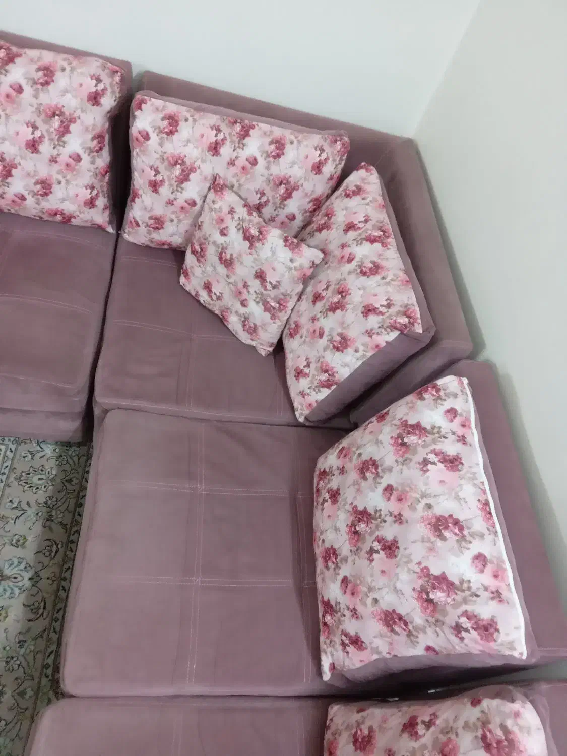 مبل ۸ نفره ال|مبلمان خانگی و میز عسلی|تهران, تاکسیرانی|دیوار