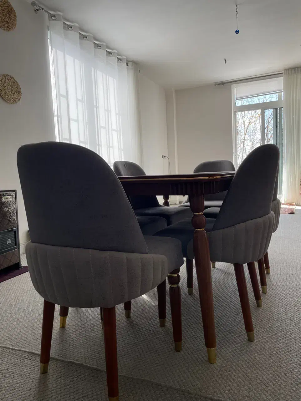 میز نهارخوری شش نفره|میز و صندلی غذاخوری|کیار, |دیوار