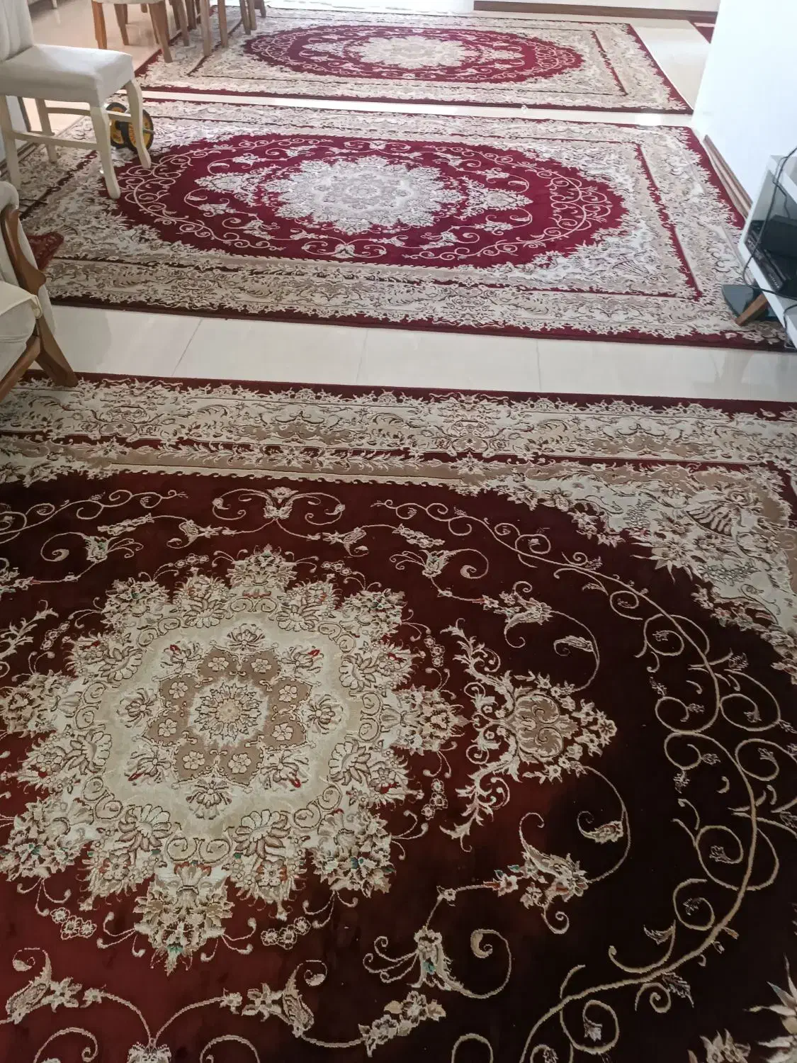 فروش 6متر 3عدد رودسر|فرش|رشت, منظریه|دیوار