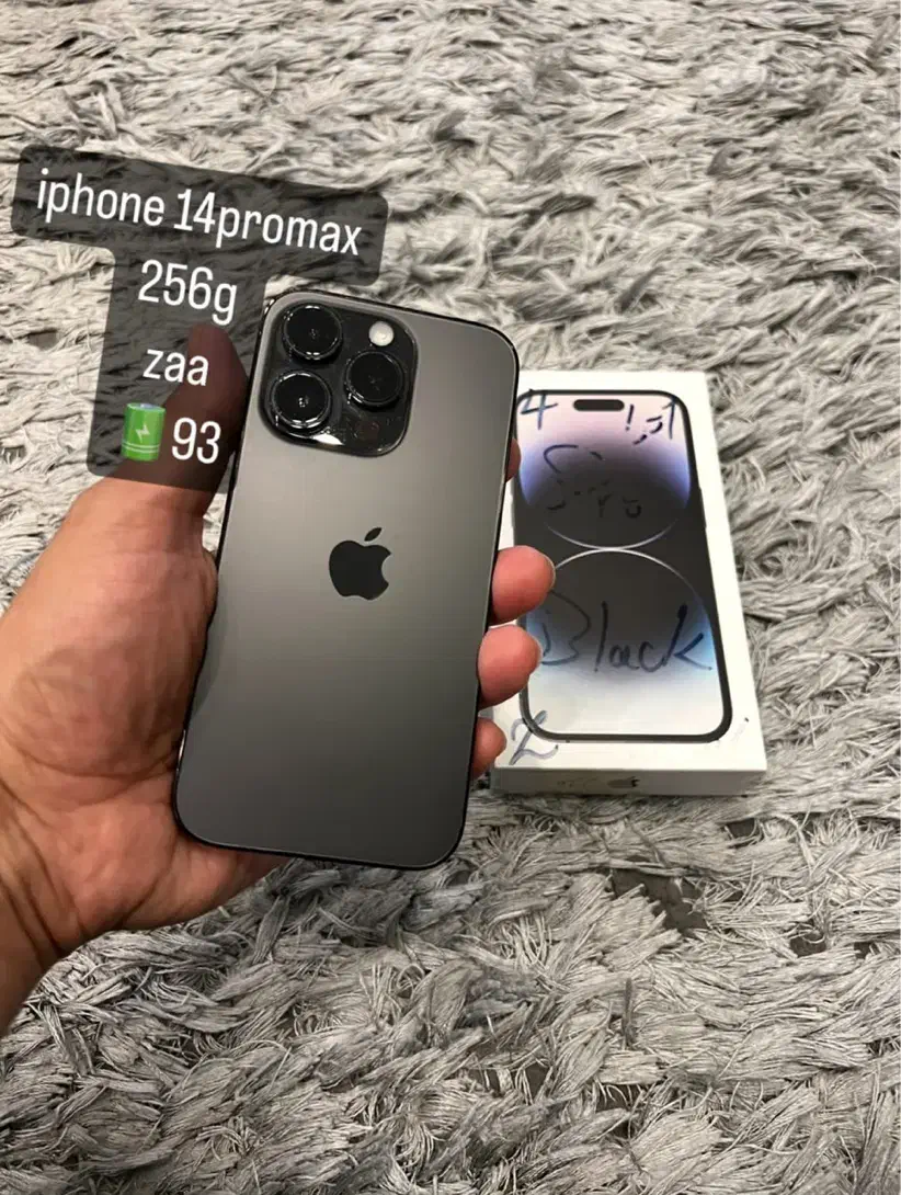 iphone 14promax zaa 256gدر حد|موبایل|رشت, انصاری|دیوار
